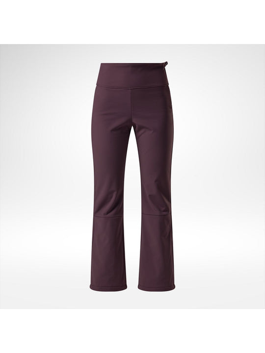 Spodnie narciarskie damskie ROSSIGNOL W Ski Softshell Pant bordowe
