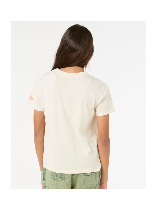 Koszulka RIP CURL Island Bliss Art Tee - Girl biały

