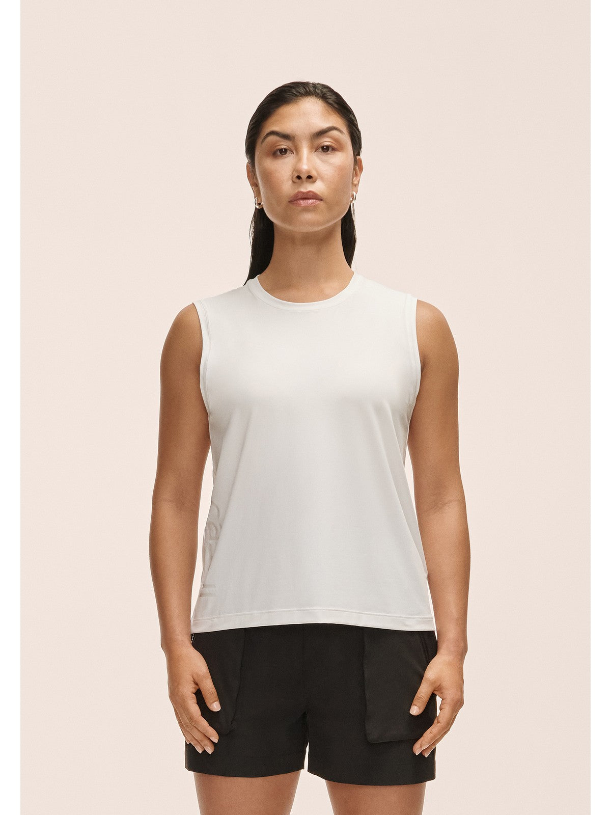 Koszulka damska treningowa Casall Graphic Tank biały