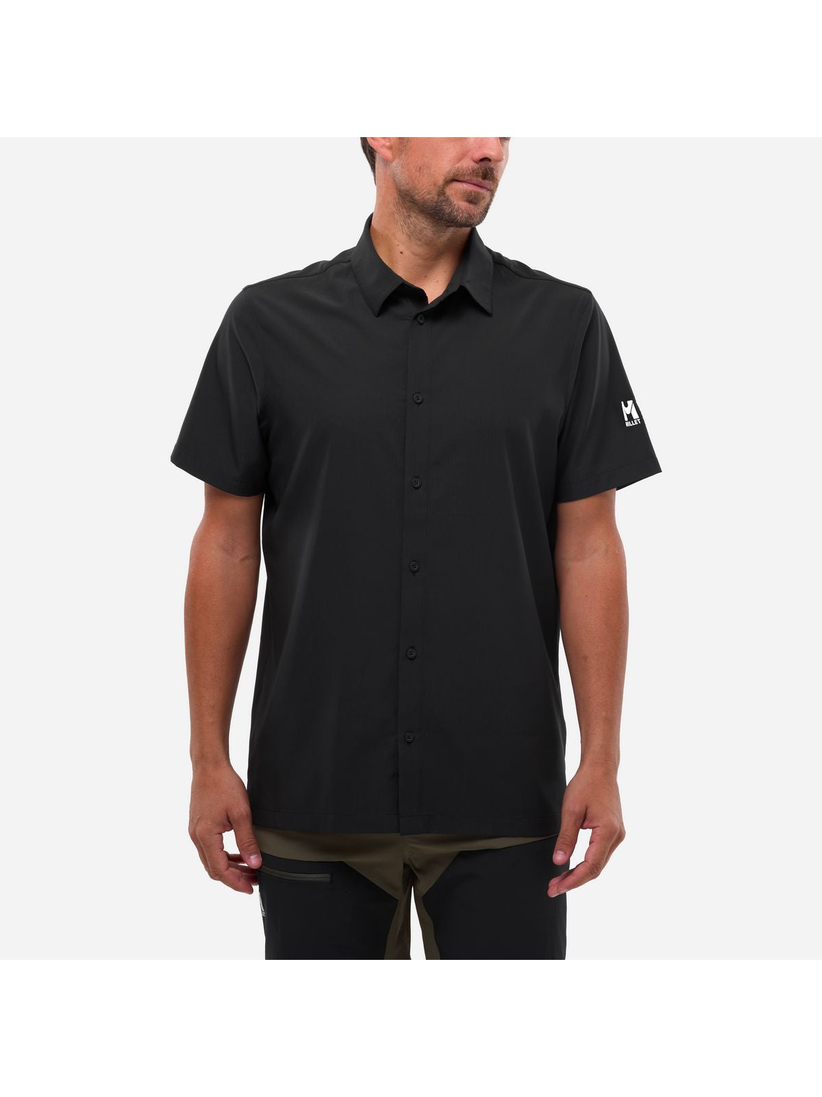 Koszula męska MILLET Seneca Stretch Shirt Ss M czarna