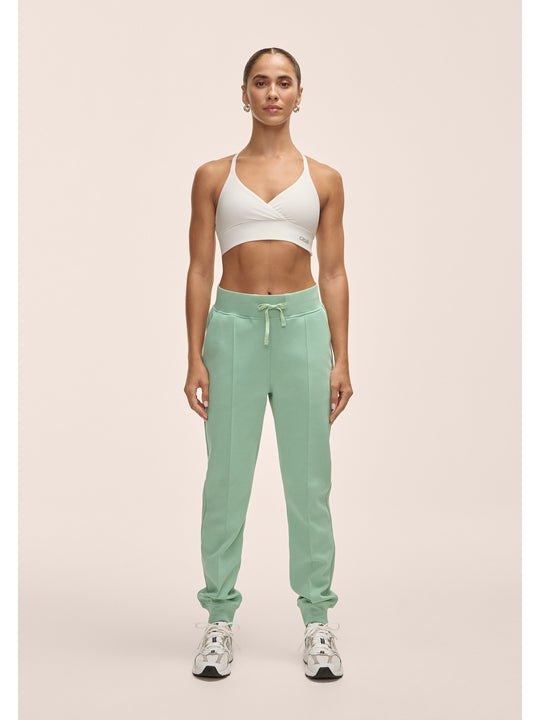 Spodnie dresowe damskie Casall Aria Joggers zielone - Adventure Sports
