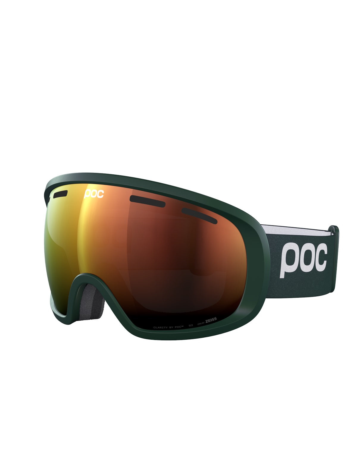 Gogle narciarskie POC Fovea Wide Fit zielony Cat 2