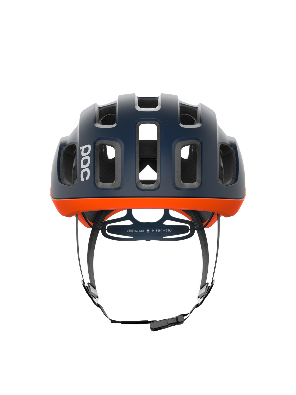 Kask rowerowe POC Ventral Air MIPS granatowo pomarańczowy