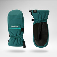 Rękawice narciarskie juniorskie ROSSIGNOL Jr Roc Mittens R-Shell Dry zielone
