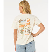 Koszulka RIP CURL Cala Vadella Relaxed Tee biały
