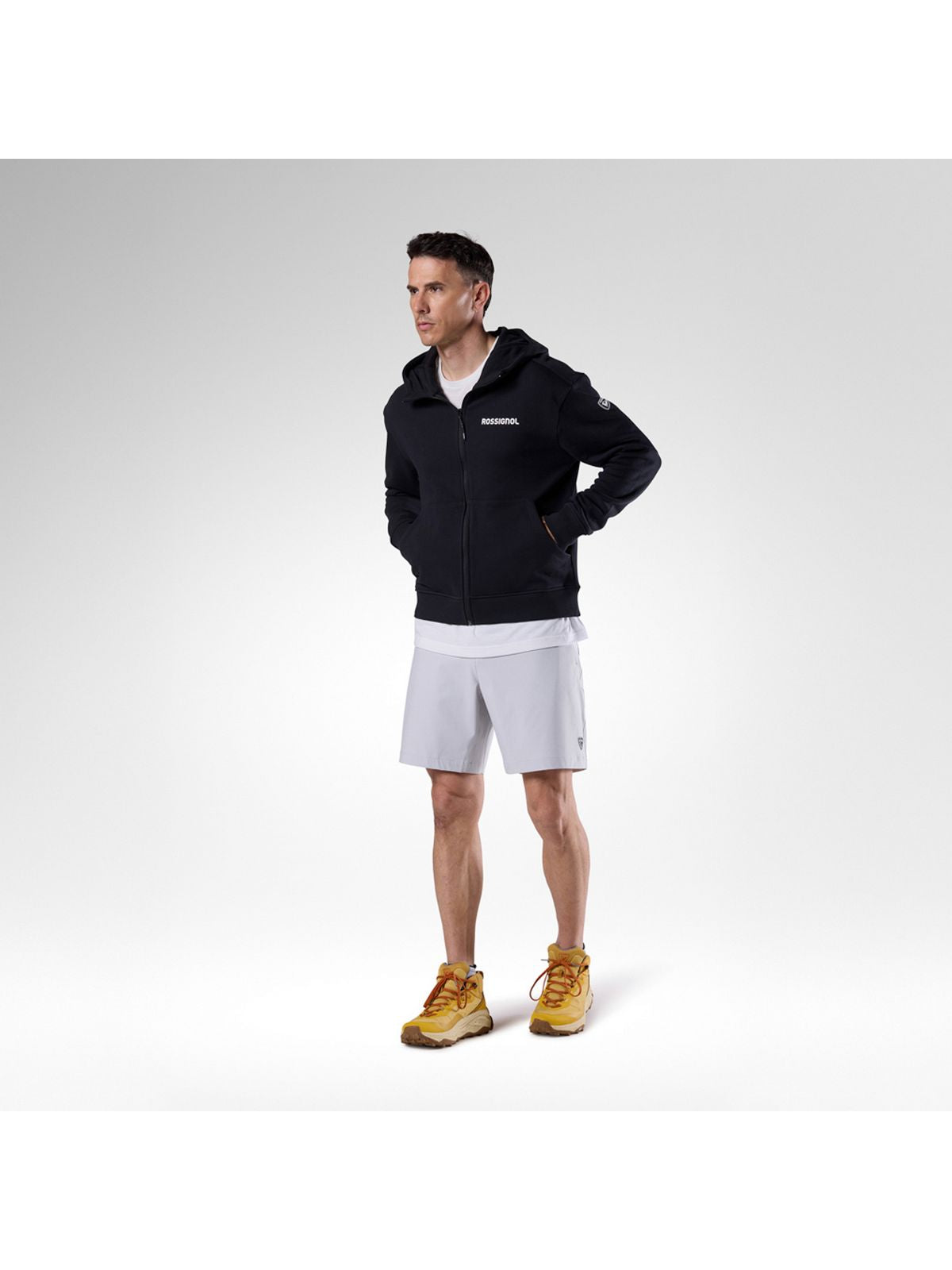 Bluza męska ROSSIGNOL M Logo Fzh czarna