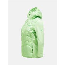 Kurtka PEAK PERFORMANCE Elevate Liner Hybrid Hood Jacket zielony - Adventure Sports
