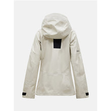 Kurtka narciarska damska PEAK PERFORMANCE Alpine GORE-TEX C-Knit 3L Shell Jacket piaskowa
