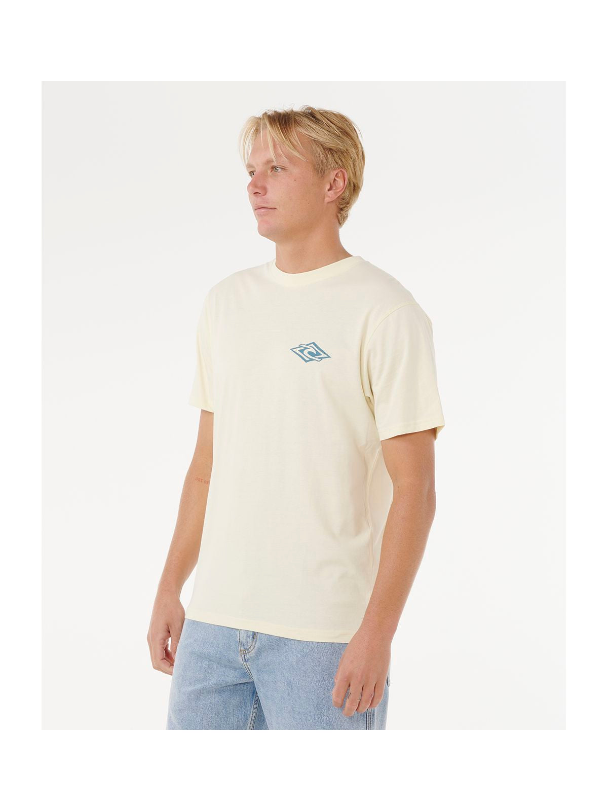 Koszulka RIP CURL LEGACY TEE żółta