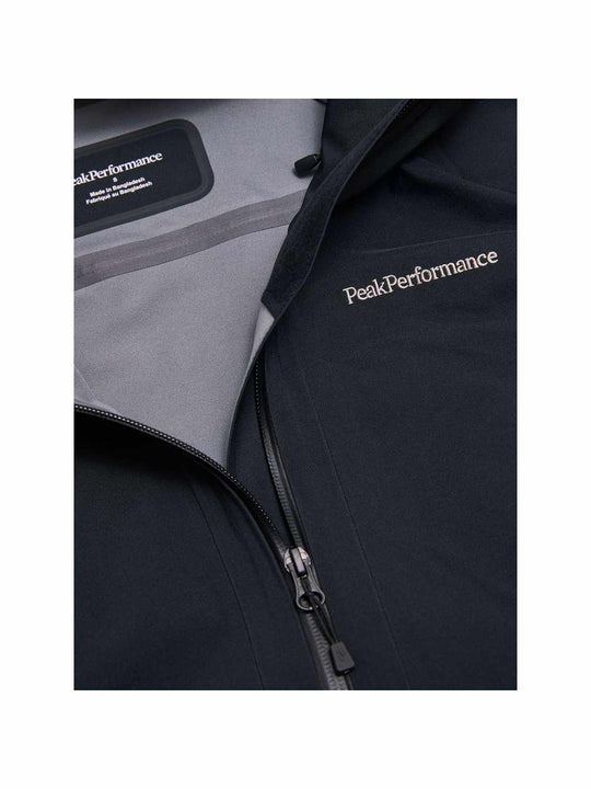 Kurtka narciarska damska PEAK PERFORMANCE Anima HIPE 3L Shell Jacket czarna
