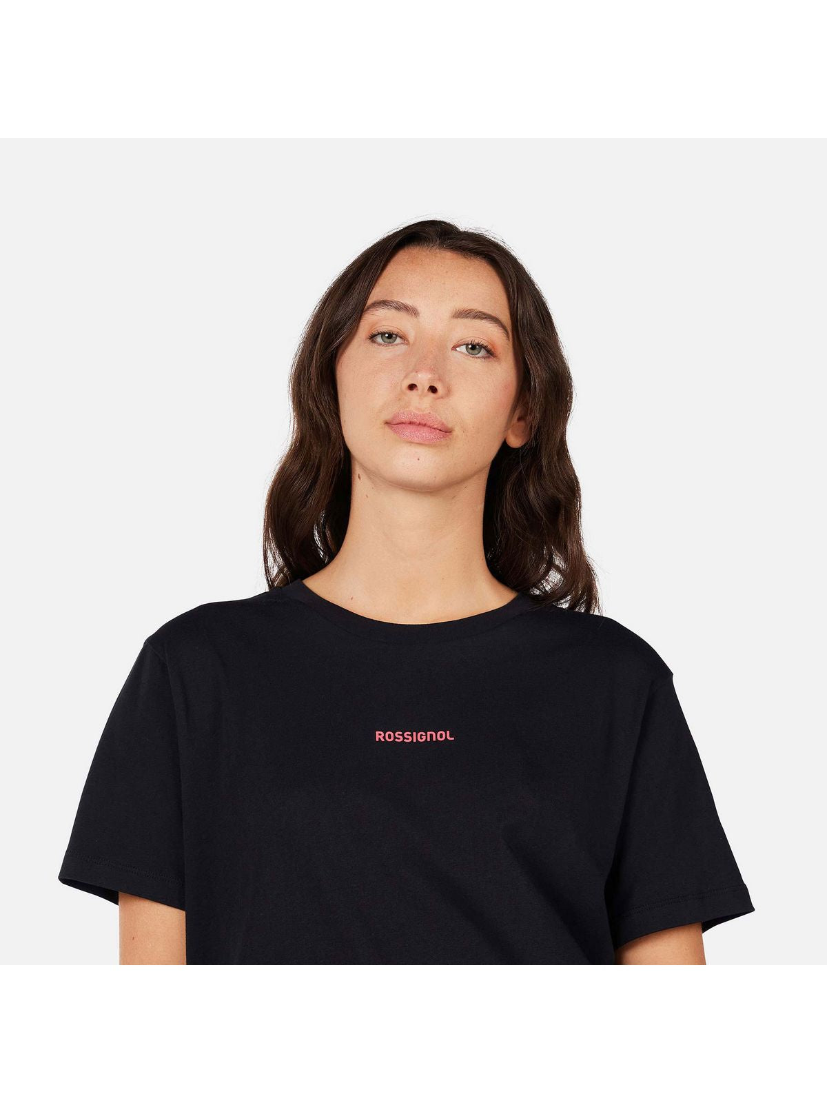 Koszulka damska ROSSIGNOL W Waterfall Relax Tee czarna