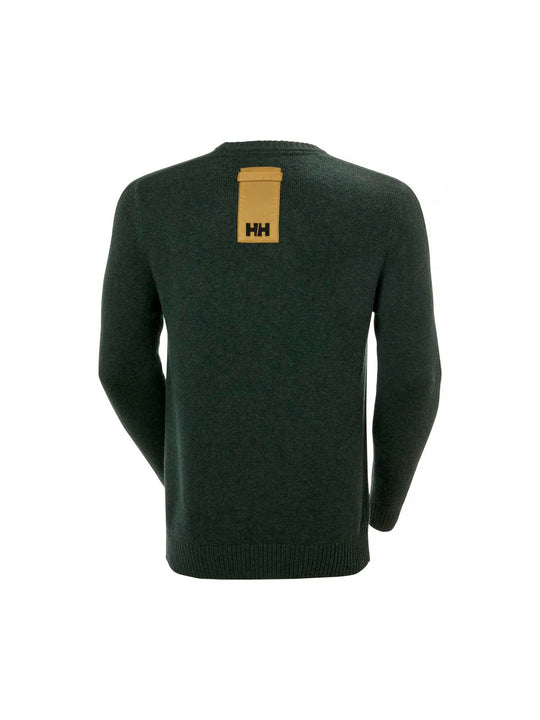 Sweter męski HELLY HANSEN Afton Knit Sweater zielony
