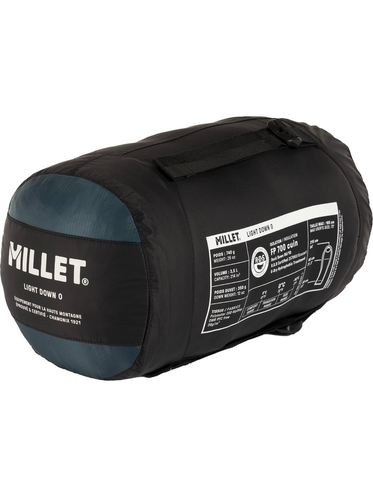 Śpiwór MILLET Light Down 0° Zielony