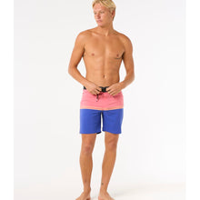 Szorty kąpielowe męskie RIP CURL Mirage Combine różowo niebieskie
