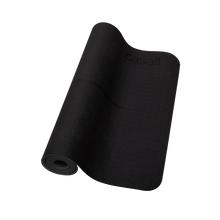 Mata do jogi CASALL Yoga mat position 4mm czarno szary
