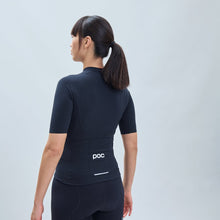 Koszulka rowerowa damska POC W’s Raceday Jersey czarna - Adventure Sports
