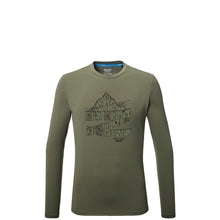 Koszulka męska MILLET Seneca Ts Ls Uv M zielona
