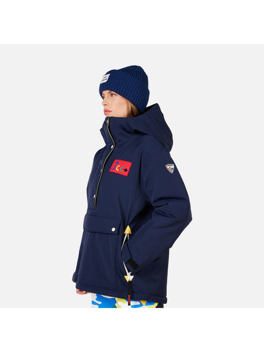 Kurtka narciarska damska ROSSIGNOL W JCC VALTHOR JKT niebieska
