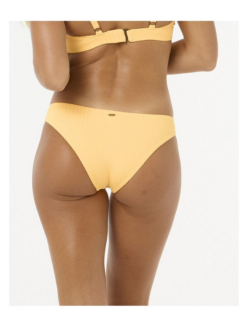 Majtki kąpielowe RIP CURL Premium Surf Cheeky Pant żółte