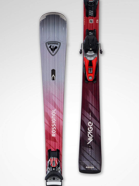 Narty ROSSIGNOL Super Virage VII Multi + wiązania LOOK Nx 12 Konect Gw B80 Silver Red
