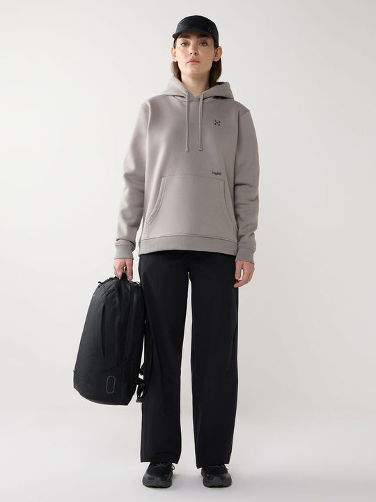 Bluza z kapturem damska HAGLÖFS Hoodie Stone Brick
