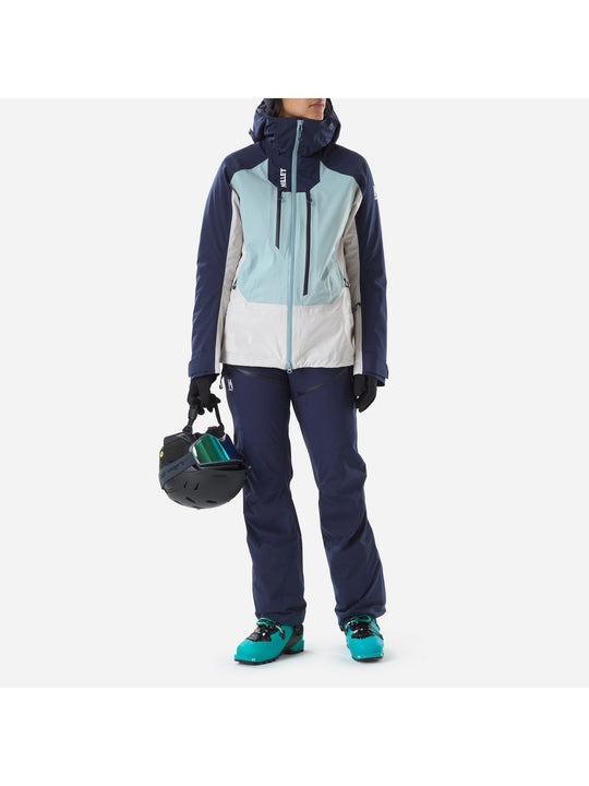 Kurtka damska MILLET W M White 3L Jkt W niebieska
