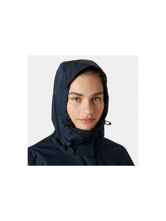 Kurtka damska HELLY HANSEN W Vancouver Rain Coa granatowa
