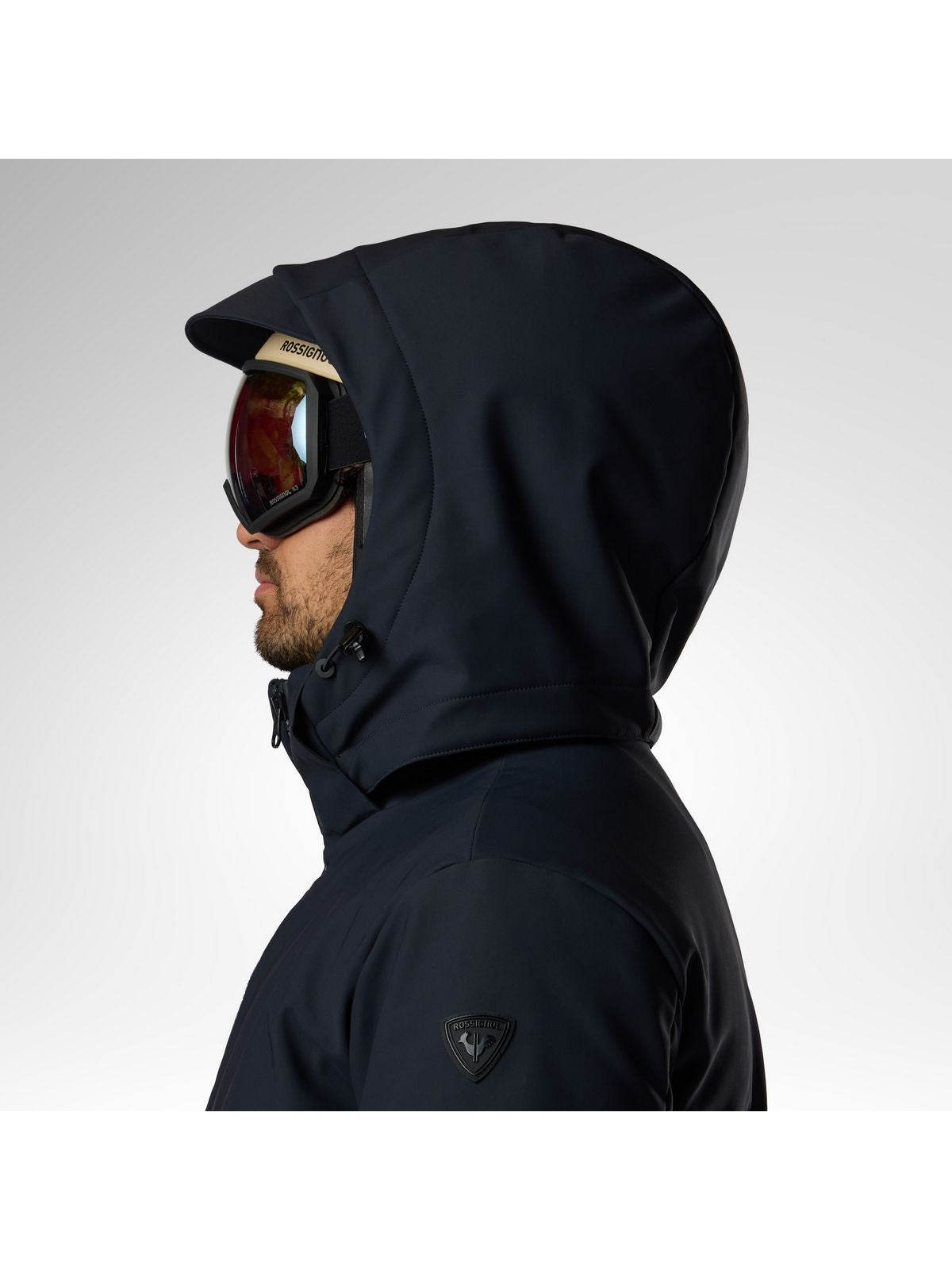 Kurtka narciarska męska ROSSIGNOL M Resort Softshell Jacket czarna