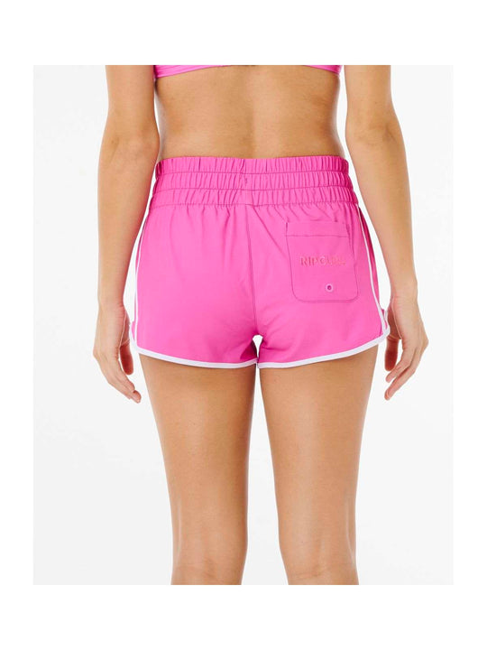 Boardshorty damskie RIP CURL High Waist Retro Volley 3 różowe
