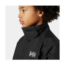 Kurtka outdoorowa dziecięca HELLY HANSEN JR VANCOUVER FLEECE INS JACKET czarna
