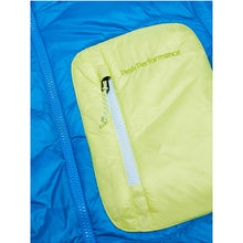 Kurtka puchowa męska PEAK PERFORMANCE Helium Utility Down Hood Jacket Men niebieski - Adventure Sports
