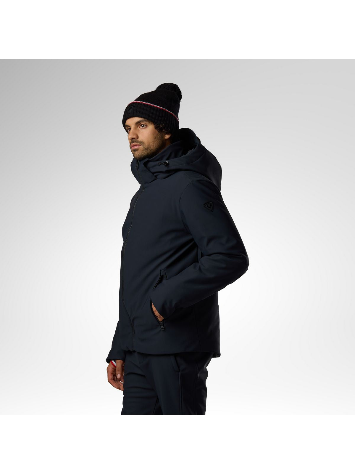 Kurtka narciarska męska ROSSIGNOL M Resort Softshell Jacket czarna