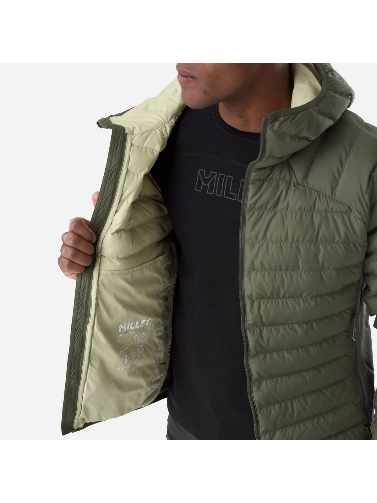 Kurtka męska MILLET M Fitz Roy Warm Hoodie M zielona