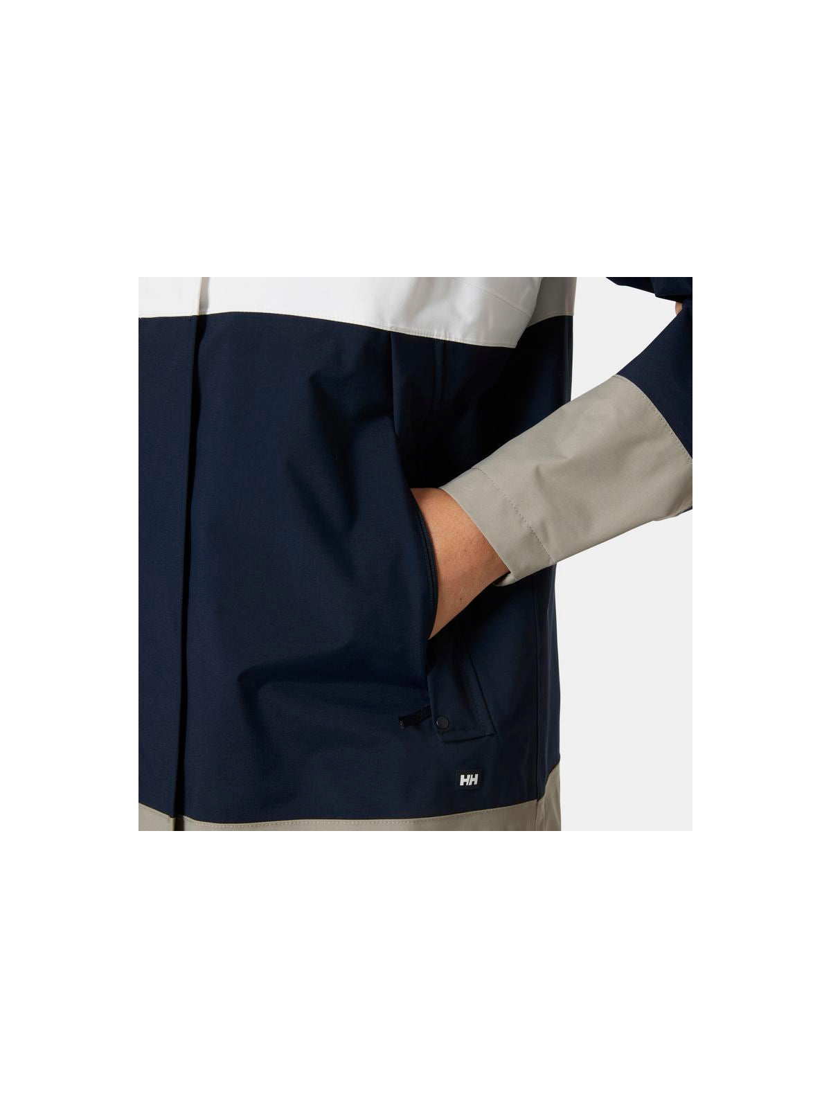 Kurtka HELLY HANSEN W KOSTER RAIN COAT biały