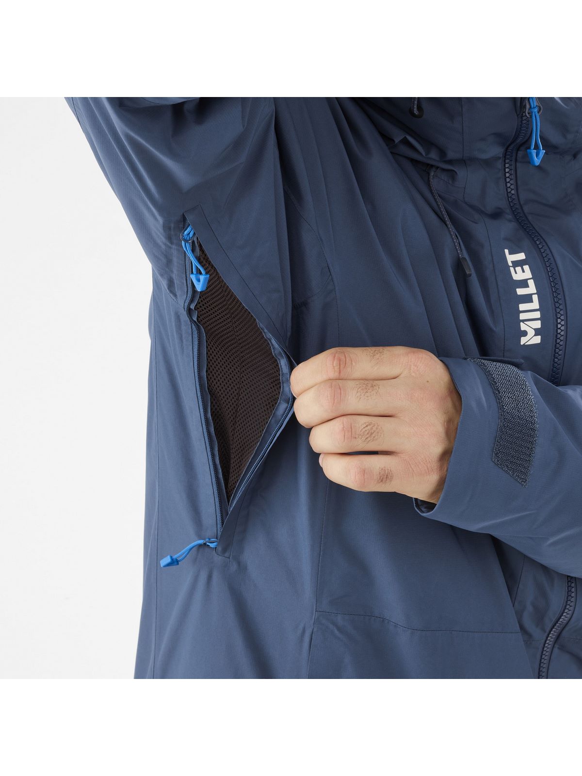 Kurtka narciarska męska MILLET COSMICARM GTX  JKT granatowa
