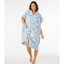 Ponczo damskie RIP CURL Mixed Hooded Towel zielone

