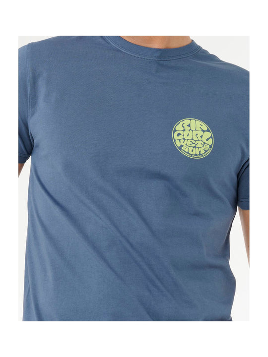 Koszulka RIP CURL WETTIE ICON TEE granatowa
