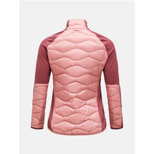 Kurtka damska puchowa PEAK PERFORMANCE W Helium Hybrid Down Jacket kolor różowy
