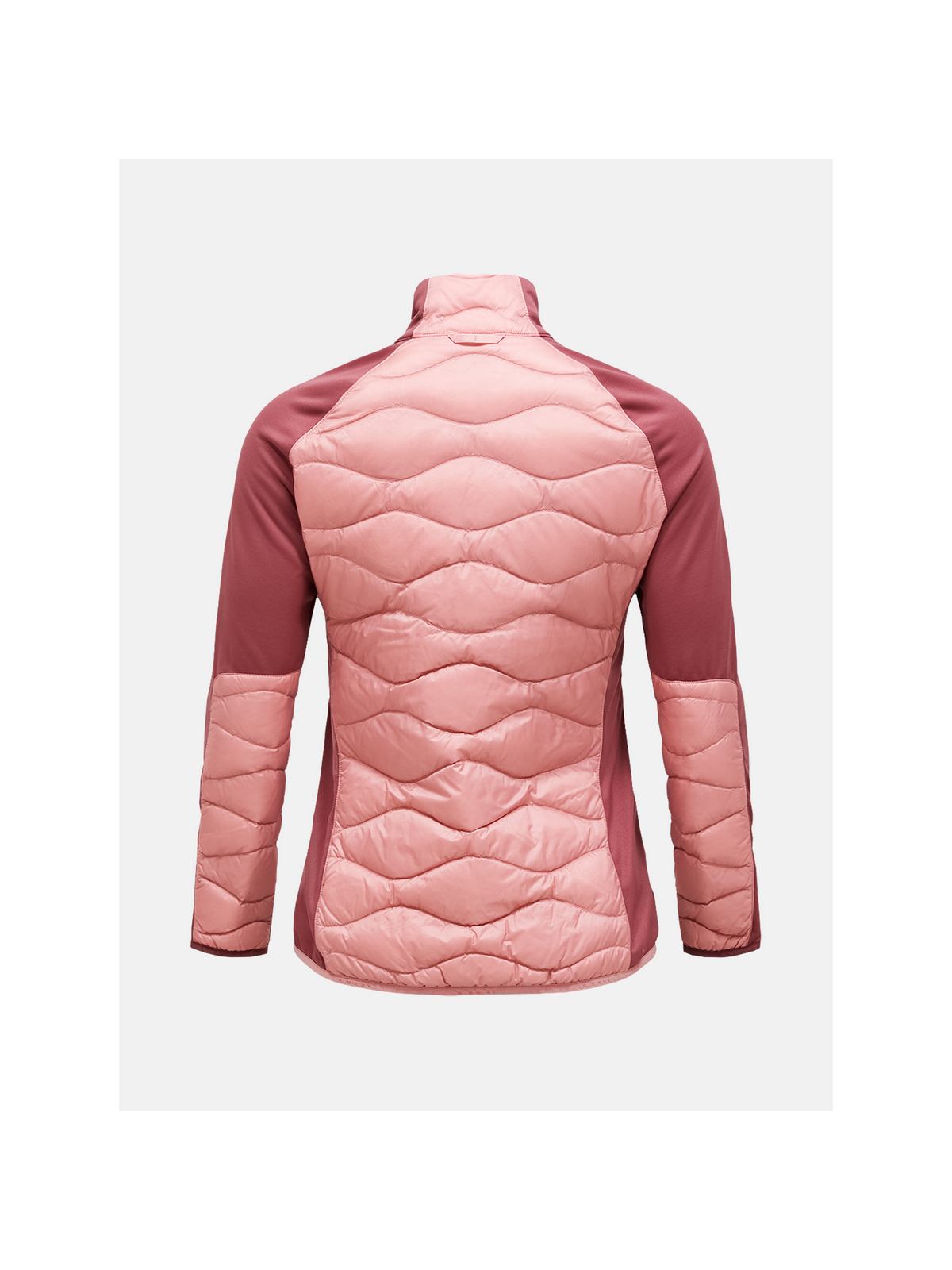 Kurtka damska puchowa PEAK PERFORMANCE W Helium Hybrid Down Jacket kolor różowy