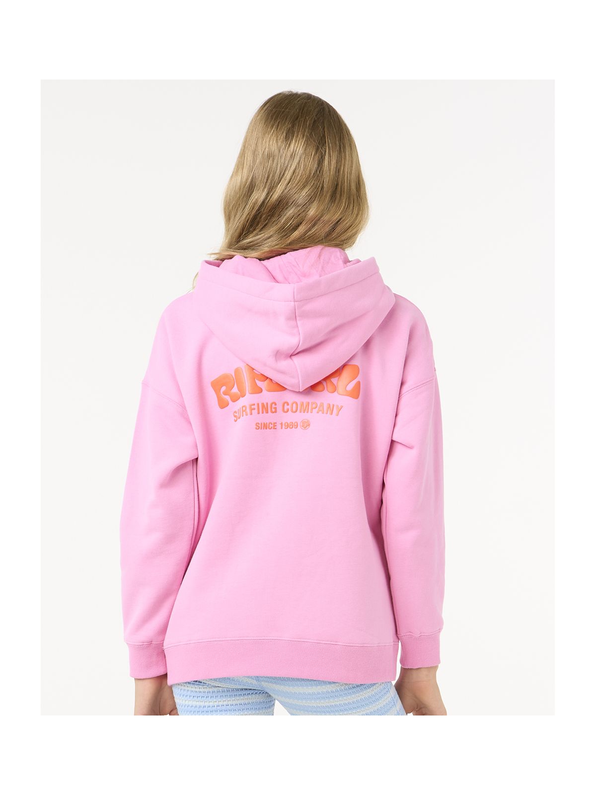 Bluza RIP CURL Surf Puff Hood-Girl różowy
