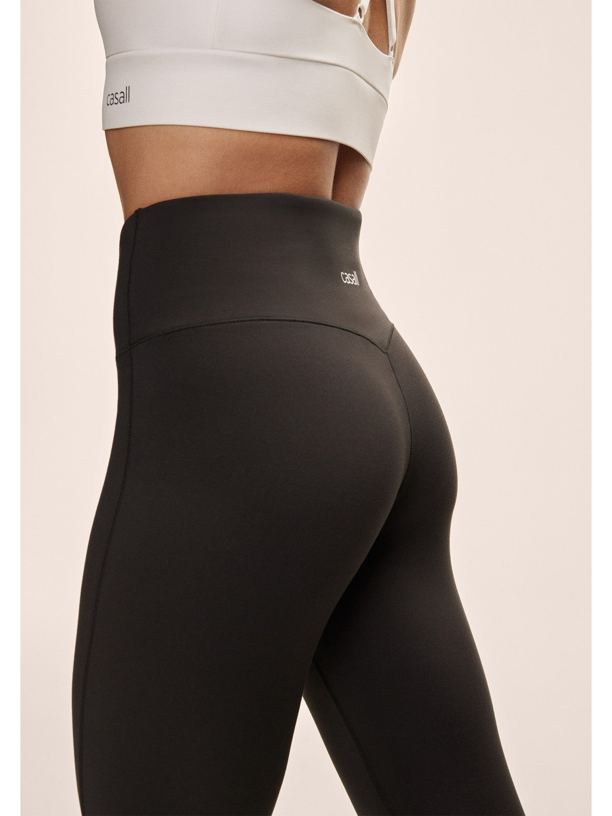 Spodnie damskie Casall Soft Touch Flared Pants czarny