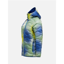 Kurtka puchowa męska PEAK PERFORMANCE M Helium Aop Down Hood Jacket kolor multikolor

