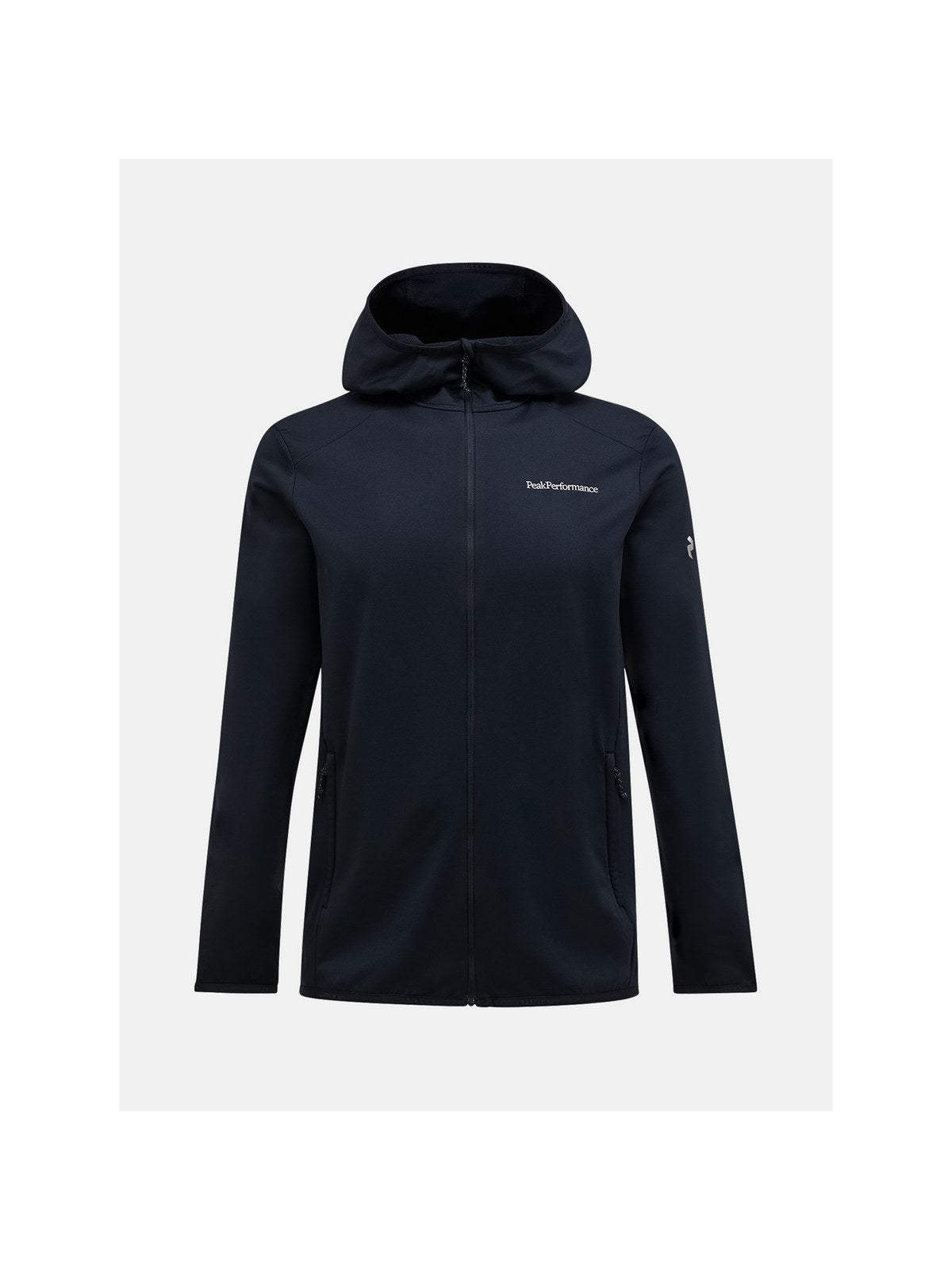 adventuresports bluza-peak-performance-m-light-zip-hood-czarny-g80288010-050 front