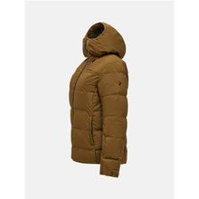 Kurtka narciarska damska PEAK PERFORMANCE Shred Down Ski Jacket brązowa
