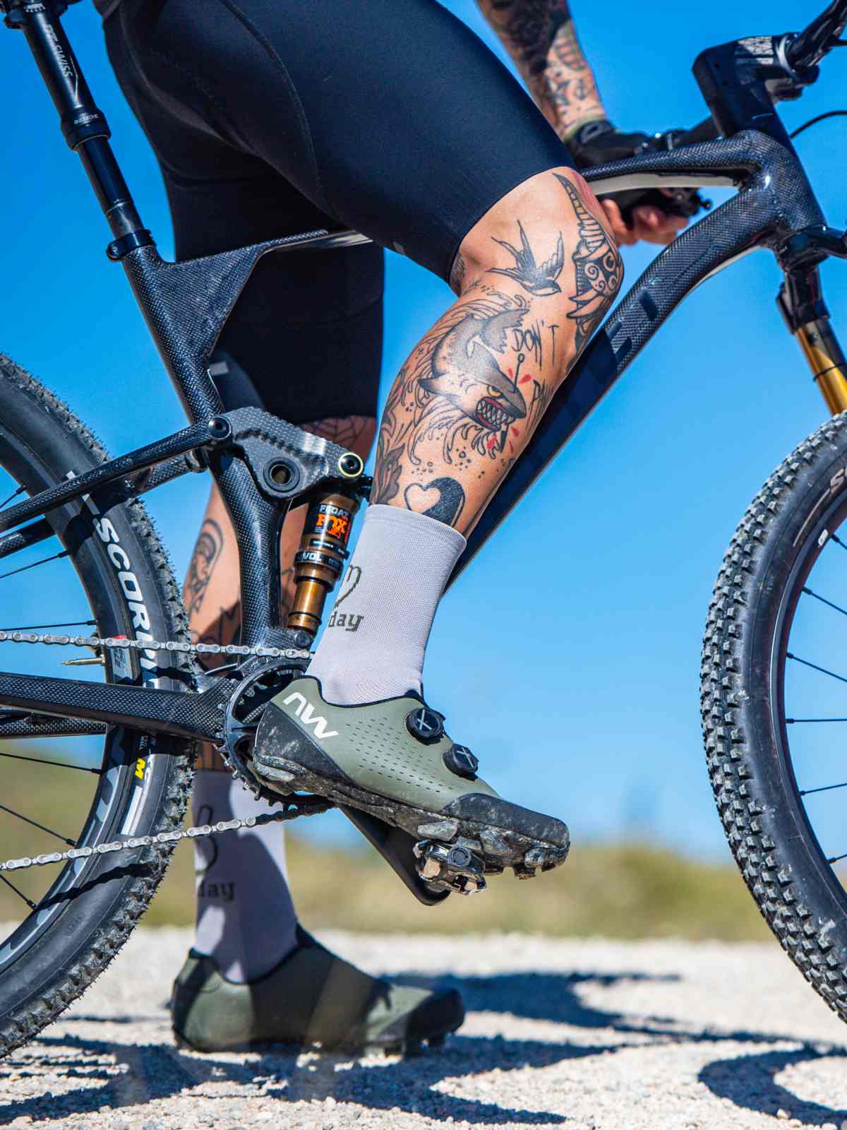 Buty rowerowe NORTHWAVE Rebel 3 ciemna zieleń - Adventure Sports