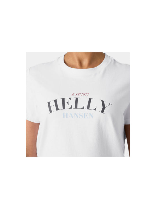 Koszulka damska HELLY HANSEN W Core Graphic T-Shirt 2.0 granatowa
