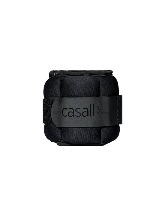 Obciążnik CASALL Wrist Weights 2x2kg kolor czarny
