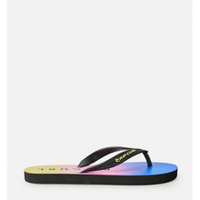 Japonki plażowe damskie  RIP CURL Lazed Fade Bloom Open Toe - Bo turkusowe
