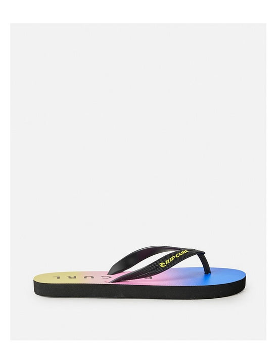 Japonki plażowe damskie  RIP CURL Lazed Fade Bloom Open Toe - Bo turkusowe
