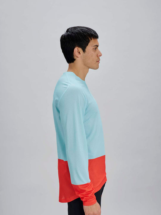 Koszulka rowerowa POC M's Motion Air L/S Jersey niebieska
